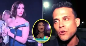 Organizador revela qué pasó, ¿Christian Domínguez solicitó que saquen a Karla Tarazona de evento?