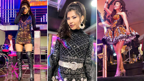 Yarita Lizeth se cayó en el escenario durante una presentación en Puno