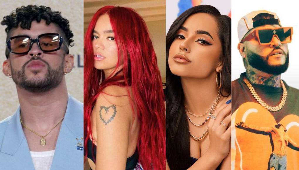 las nominaciones en los Latin Billboard 2022 Lideran Bad Bunny, Karol G, Becky G y Farruko