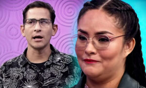 Animador de Armonía 10, Leiser Paladines, llora en el programa de Andrea por no poder ver a sus hijos