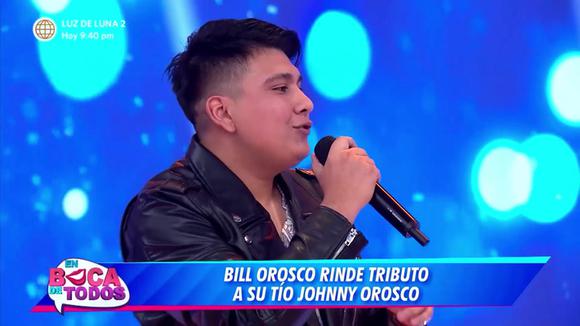Bill Orosco sorprende a todos al cantar a capella ‘El arbolito’ en el programa En Boca de todos y habla sobre su carrera: