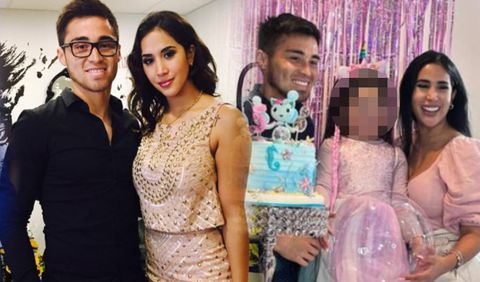 Melissa Paredes y Rodrigo Cuba se lucen juntos por el cumpleaños de su hija