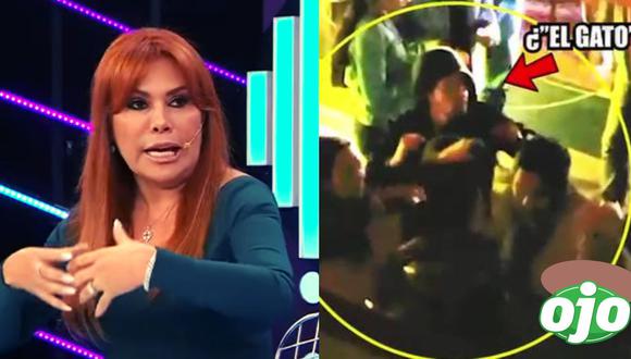Magaly indica que “Lalo Uribe no estuvo en la fiesta” y reconoce que se equivocó en información sobre ampay del Gato