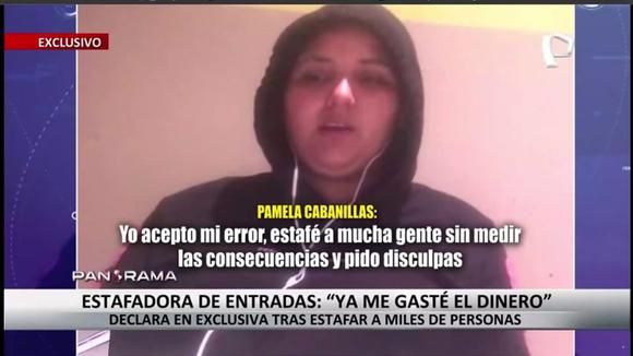 Pamela Cabanillas estafadora del concierto de Daddy Yankee no devolverá el dinero