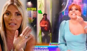 “Pon un detective privado a tu yerno adorado” La conductora Magaly le responde fuerte a Jessica Newton
