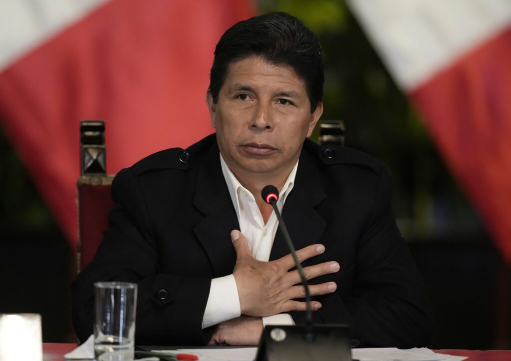Pedro Castillo fue destituido y detenido por la Policía Nacional tras intento de golpe de Estado