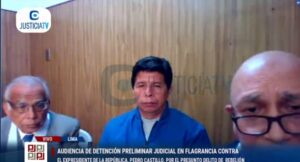 Pedro Castillo en plena audiencia pide a las Fuerzas Armadas y Policía que depongan las armas