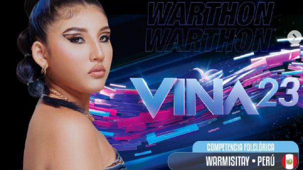 Milena Warthon en Viña del Mar